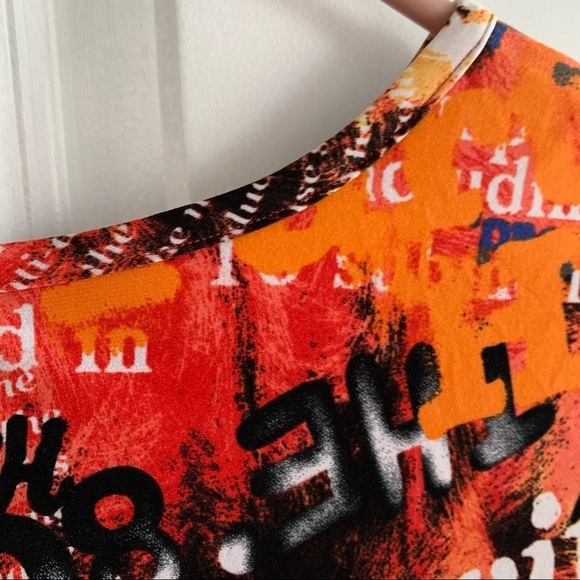 MELANIE LYNE MULTI PRINT WOMEN TOPS SIZE S - Picture 6 of 15